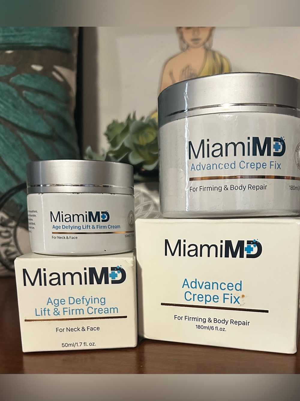 Miami MD Advanced Crepe Fix + Age Defying Lift & Firm Cream